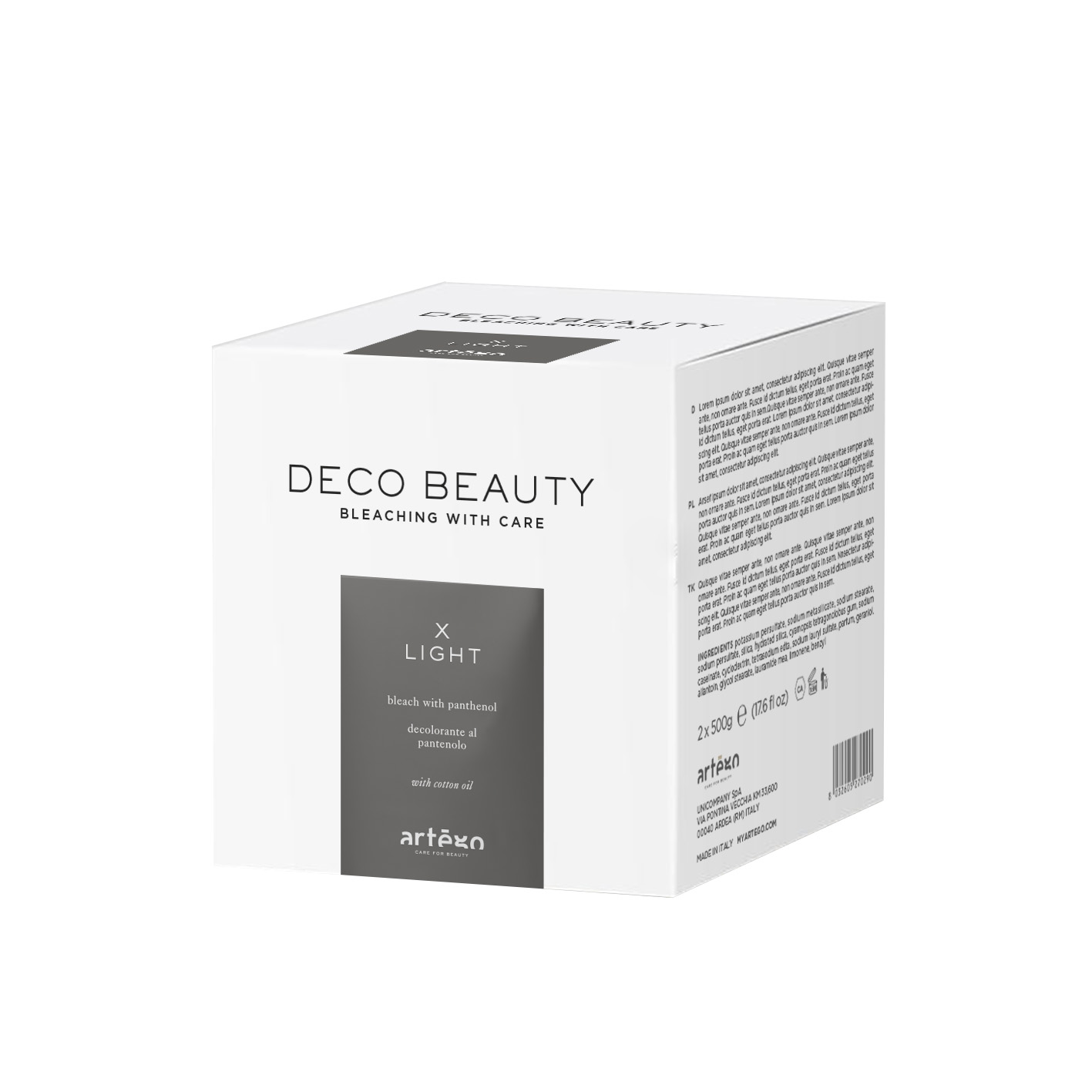 Melír X-Light white Artégo 1 kg