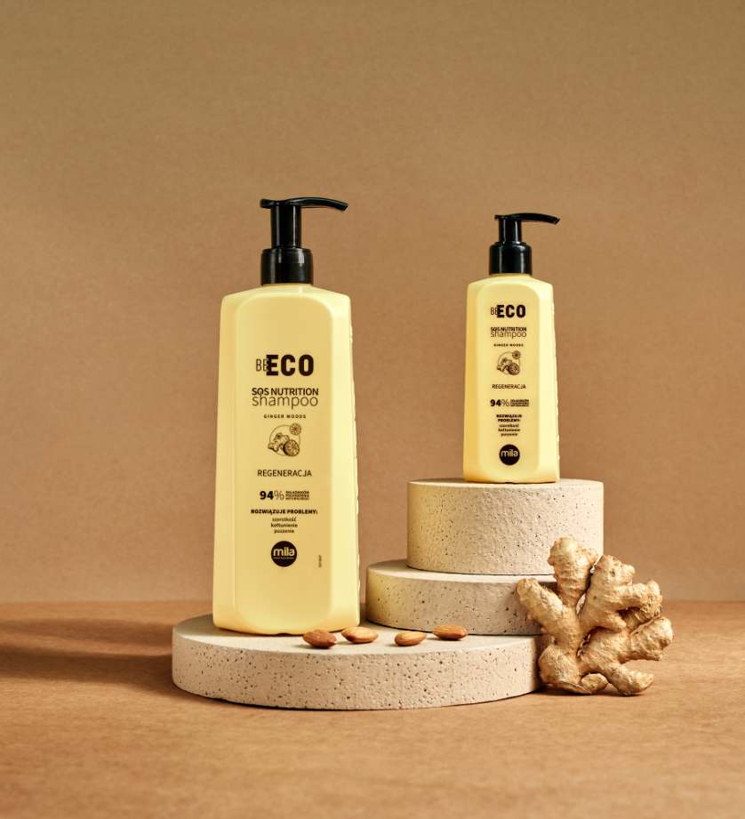 Šampon na hloubkovou regeneraci SOS Mila Be Eco 900 ml