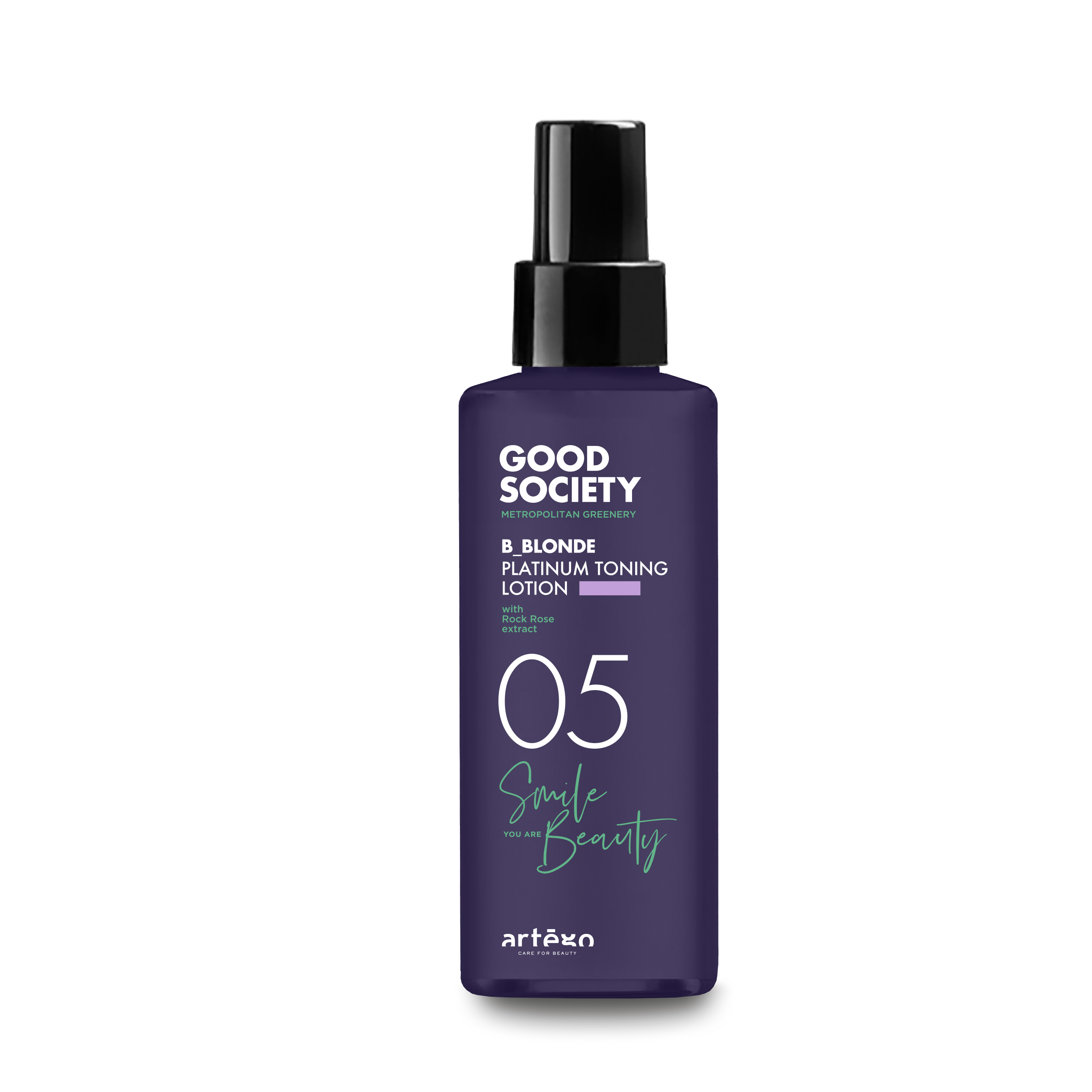 Artégo 05 Platinum Toning Lotion 05 - Výživový tónovací sprej neutralizující žluté odlesky 150 ml