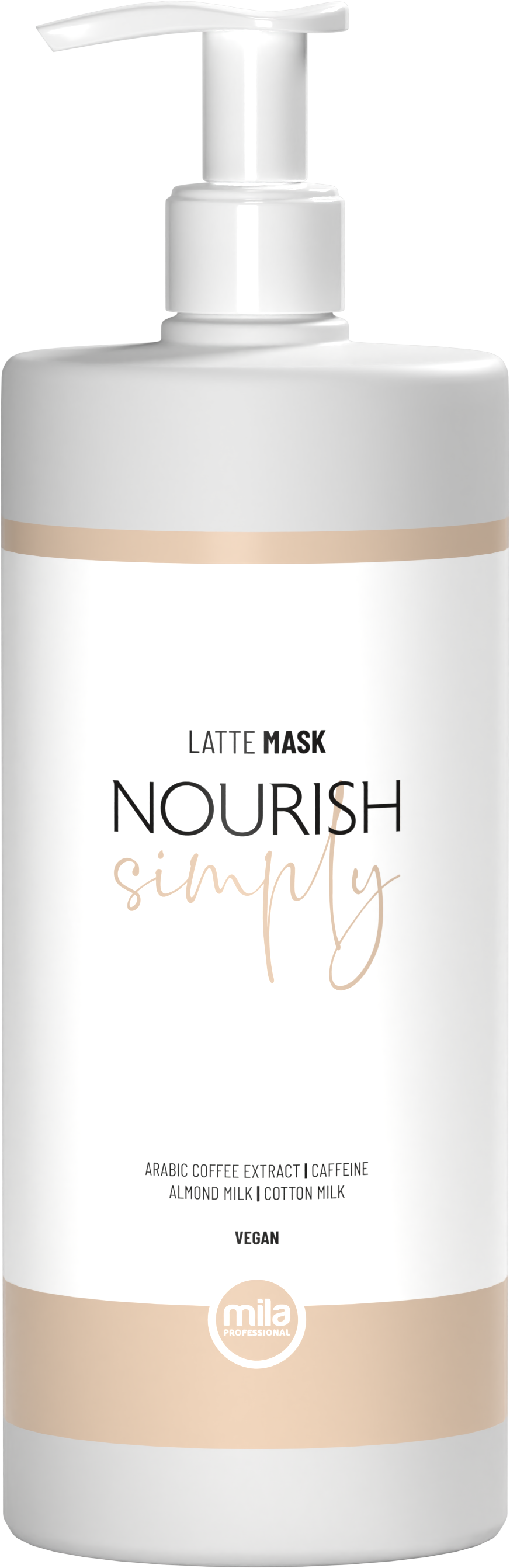 Maska Mila Simply Nourish Latte - mléčná řada na výživu vlasů 950 ml