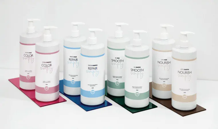 Šampon Mila Simply Nourish Latte - mléčná řada na výživu vlasů 950 ml